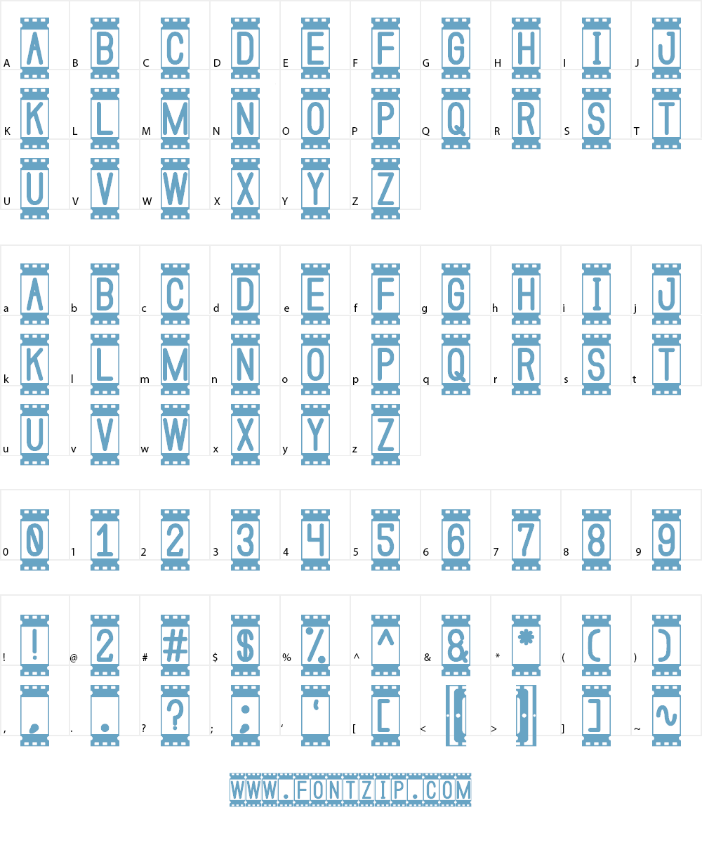 Coming Soon St Font Character